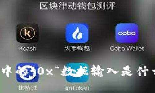 TP钱包中的“0x”数据输入是什么意思？